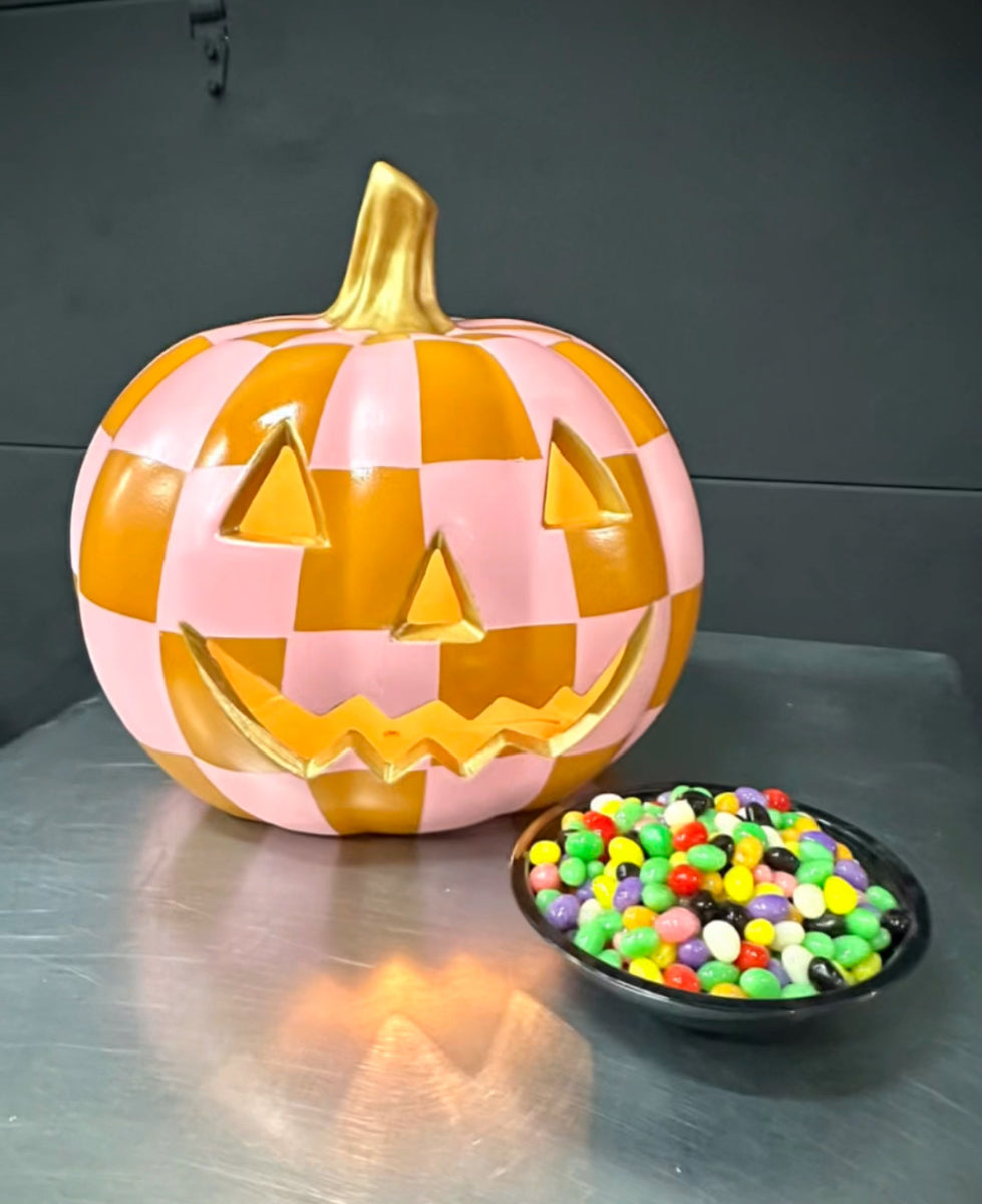 out オレオ様 シャンパンゴールド✧BIGまつぼっくりオブジェ MaxStyle Jack O Lantern – Max and Company