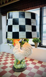 White Rooster Lamp