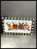 The Fruit of the Spirit Wood Wall Decor