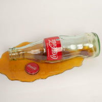 Faux Spilled Coke Bottle