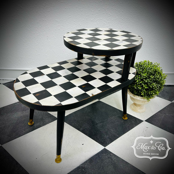 Two Tiered Side Table