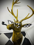 Brass Stag Mount