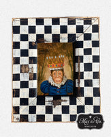 Funky Monkey Tabletop Frame - Blue Jeweled Crown